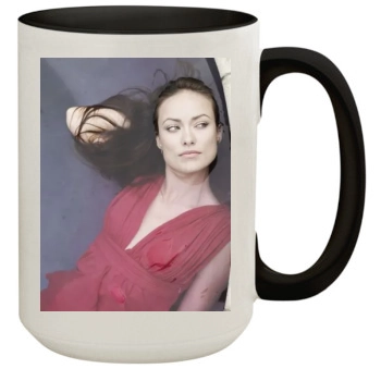 Olivia Wilde 15oz Colored Inner & Handle Mug