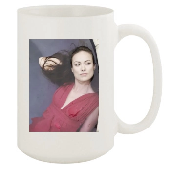 Olivia Wilde 15oz White Mug