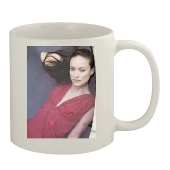 Olivia Wilde 11oz White Mug