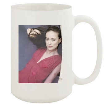 Olivia Wilde 15oz White Mug