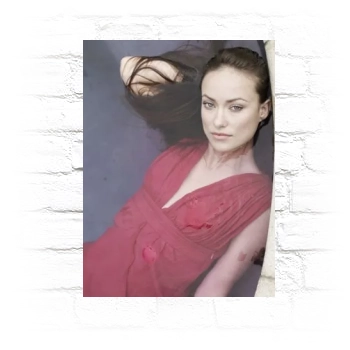 Olivia Wilde Metal Wall Art