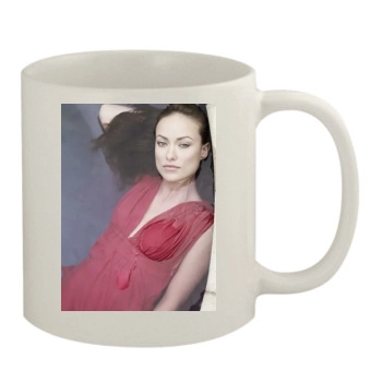 Olivia Wilde 11oz White Mug