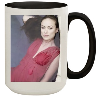 Olivia Wilde 15oz Colored Inner & Handle Mug