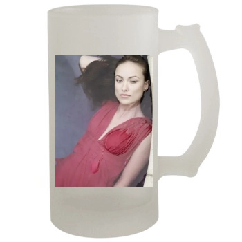 Olivia Wilde 16oz Frosted Beer Stein