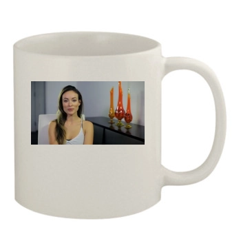 Olivia Wilde 11oz White Mug