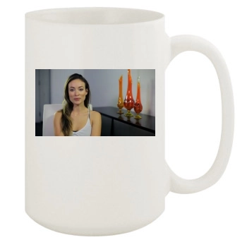 Olivia Wilde 15oz White Mug