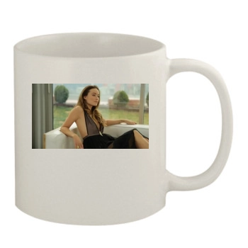 Olivia Wilde 11oz White Mug