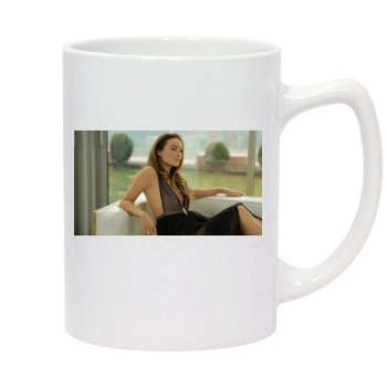 Olivia Wilde 14oz White Statesman Mug