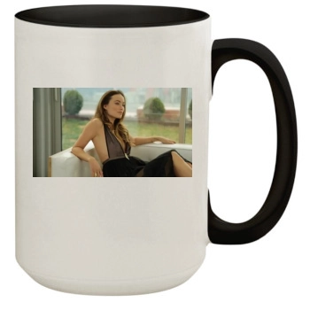 Olivia Wilde 15oz Colored Inner & Handle Mug