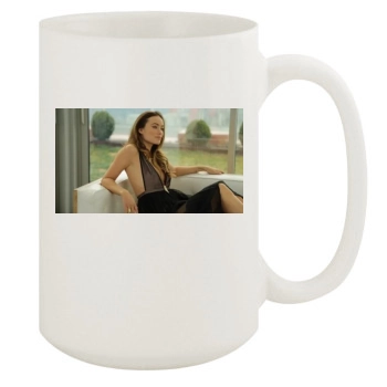 Olivia Wilde 15oz White Mug