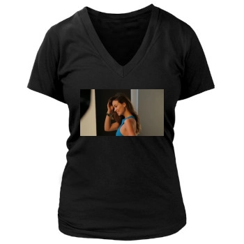 Olivia Wilde Women's Deep V-Neck TShirt