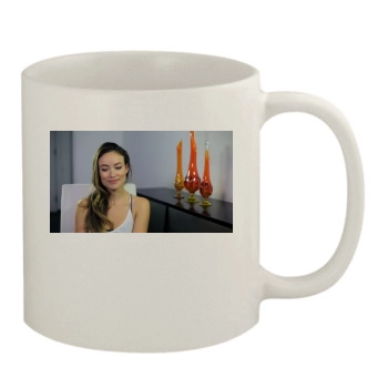 Olivia Wilde 11oz White Mug