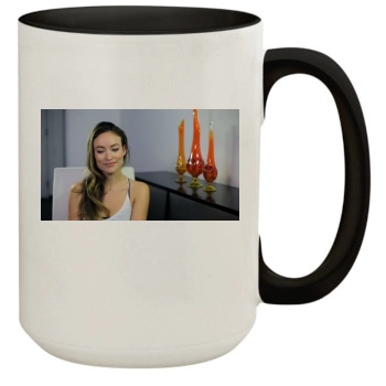 Olivia Wilde 15oz Colored Inner & Handle Mug