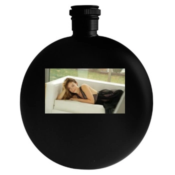 Olivia Wilde Round Flask