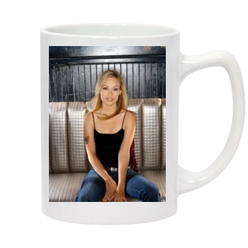 Olivia Wilde 14oz White Statesman Mug