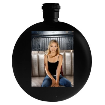 Olivia Wilde Round Flask