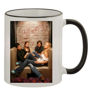 Olivia Wilde 11oz Colored Rim & Handle Mug