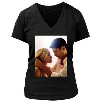 Olivia Wilde Women's Deep V-Neck TShirt