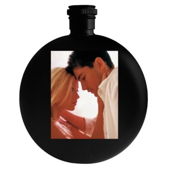 Olivia Wilde Round Flask