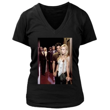 Olivia Wilde Women's Deep V-Neck TShirt