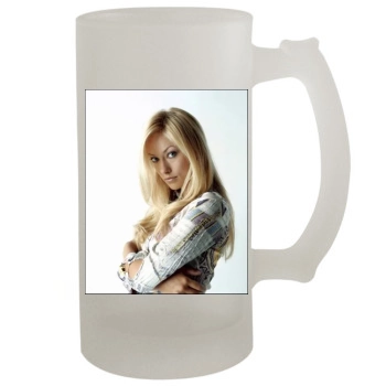 Olivia Wilde 16oz Frosted Beer Stein