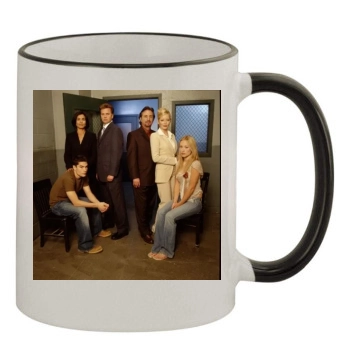 Olivia Wilde 11oz Colored Rim & Handle Mug