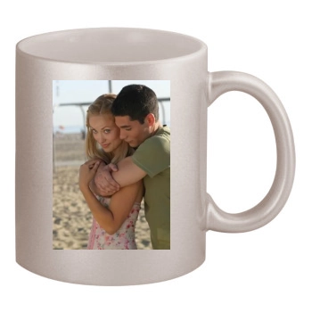 Olivia Wilde 11oz Metallic Silver Mug