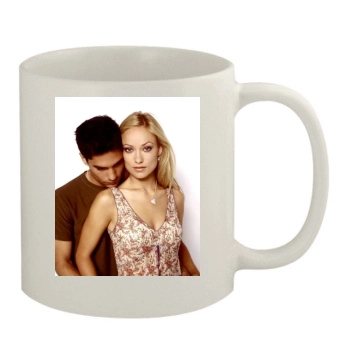 Olivia Wilde 11oz White Mug