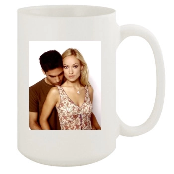 Olivia Wilde 15oz White Mug