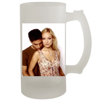 Olivia Wilde 16oz Frosted Beer Stein