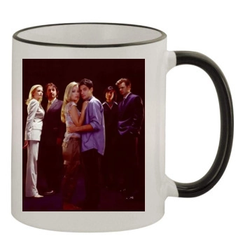 Olivia Wilde 11oz Colored Rim & Handle Mug