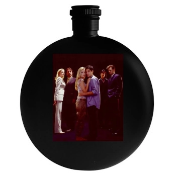 Olivia Wilde Round Flask