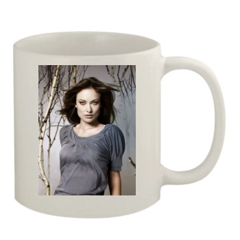 Olivia Wilde 11oz White Mug