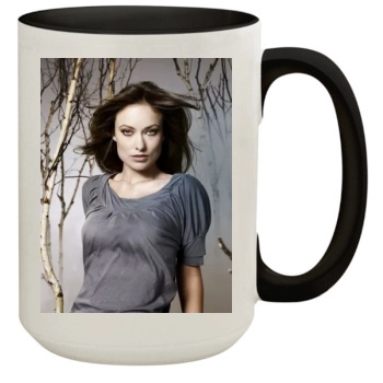 Olivia Wilde 15oz Colored Inner & Handle Mug