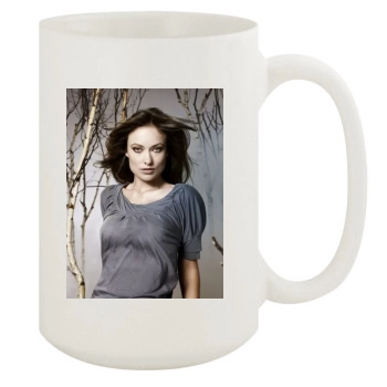 Olivia Wilde 15oz White Mug