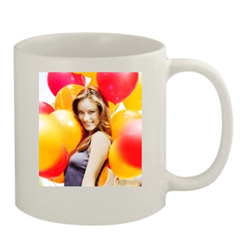 Olivia Wilde 11oz White Mug