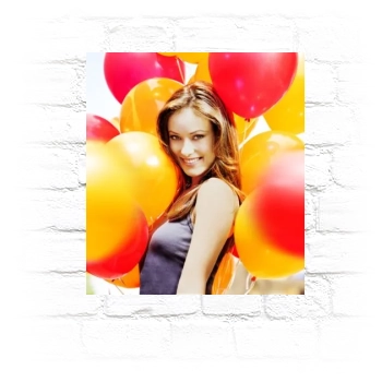 Olivia Wilde Metal Wall Art