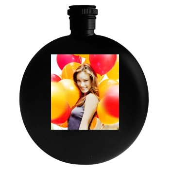 Olivia Wilde Round Flask