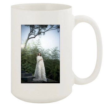 Olivia Wilde 15oz White Mug