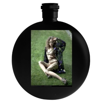 Olivia Wilde Round Flask