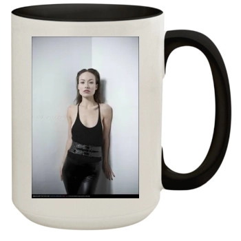 Olivia Wilde 15oz Colored Inner & Handle Mug