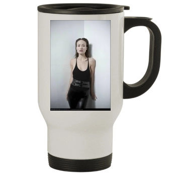 Olivia Wilde Stainless Steel Travel Mug