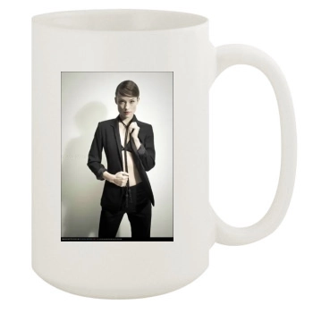 Olivia Wilde 15oz White Mug