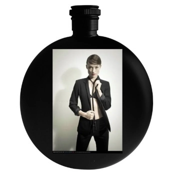 Olivia Wilde Round Flask