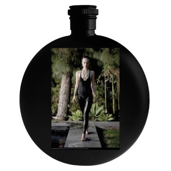 Olivia Wilde Round Flask