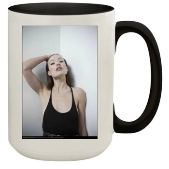 Olivia Wilde 15oz Colored Inner & Handle Mug