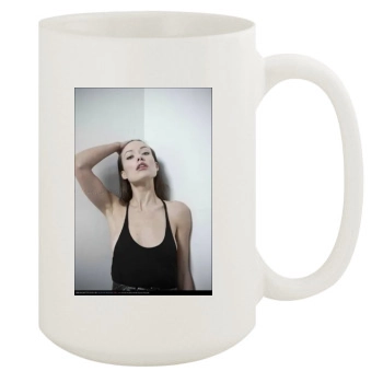 Olivia Wilde 15oz White Mug