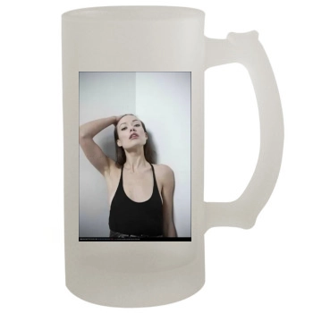 Olivia Wilde 16oz Frosted Beer Stein