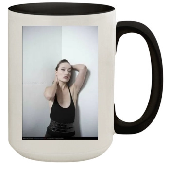 Olivia Wilde 15oz Colored Inner & Handle Mug