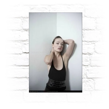 Olivia Wilde Metal Wall Art